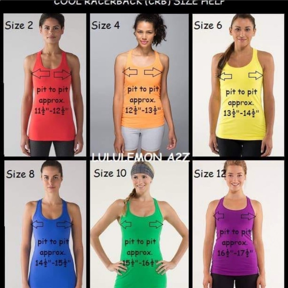 Lululemon cool racer back seven wonders tank 4 - Picture 6 of 6